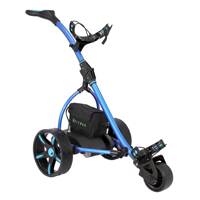 Hillman Commander Electric Golf Trolley Blue With 33Ah Lead Acid Battery