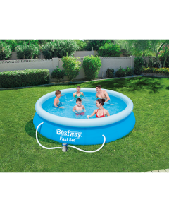 BestWay 12ft x 30inch Fast Set™ Above Ground Swimming Pool With Filter
