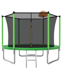8ft Trampoline and Safety Enclosure