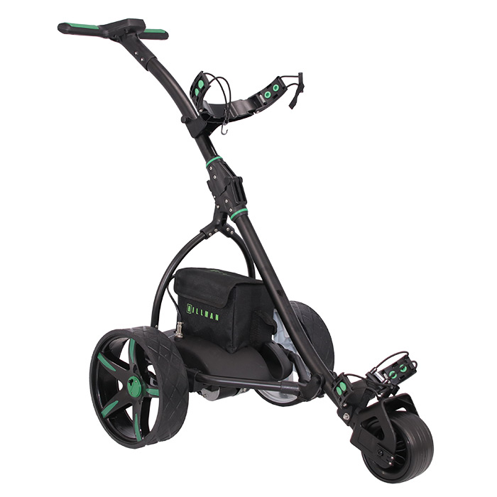 Hillman Pro Kart Electric Golf Trolley Green with 33Ah Lead Acid Battery