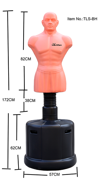 IronMan Free Standing Punch Bag Sparring Dummy Man