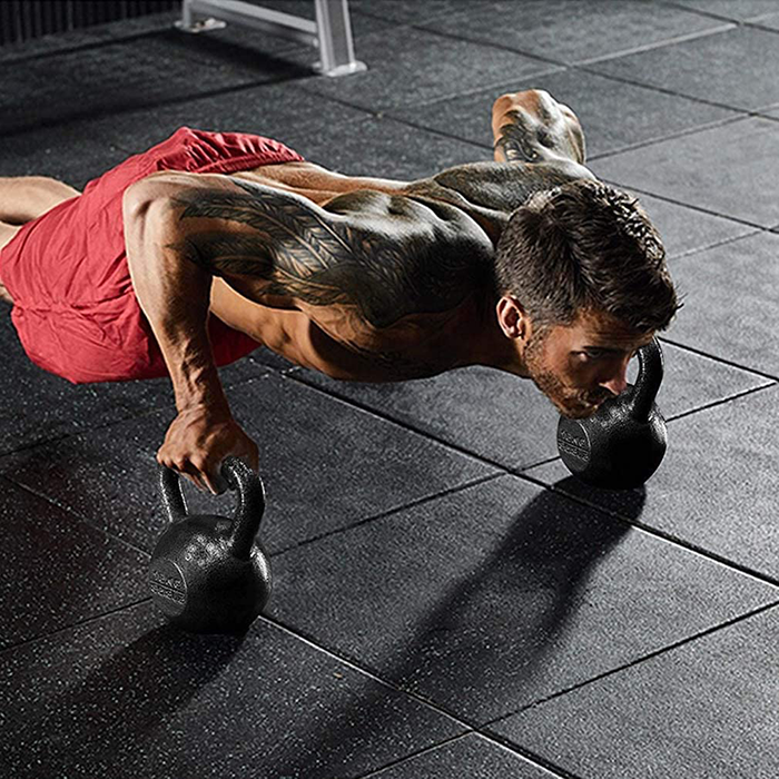 Ironman Pro 4kg Cast Iron Kettlebell