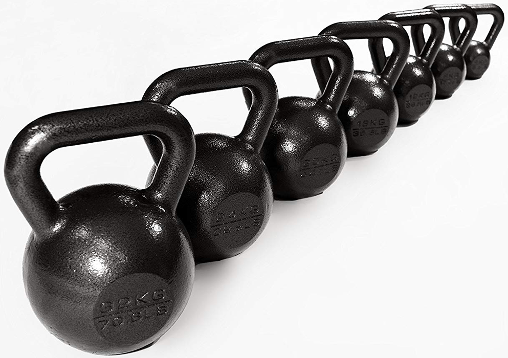 Ironman Pro 12kg Cast Iron Kettlebell