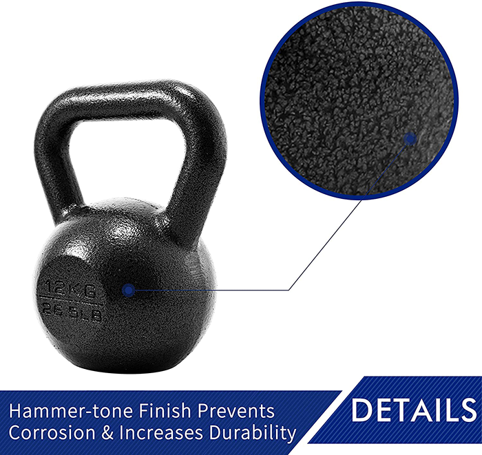 Ironman Pro 4kg Cast Iron Kettlebell