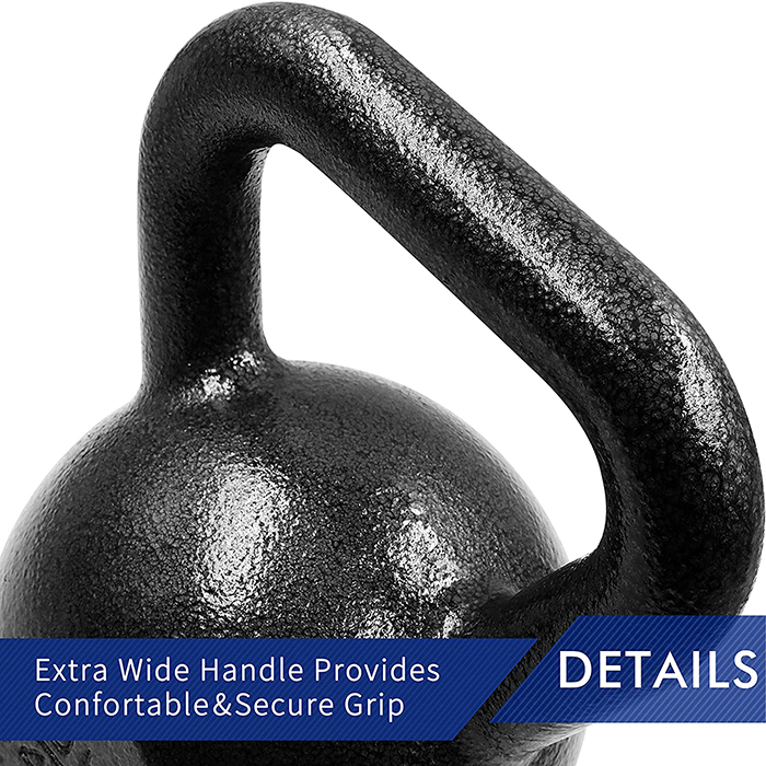 Ironman Pro 8kg Cast Iron Kettlebell
