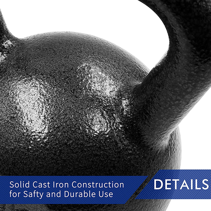 Ironman Pro 20kg Cast Iron Kettlebell