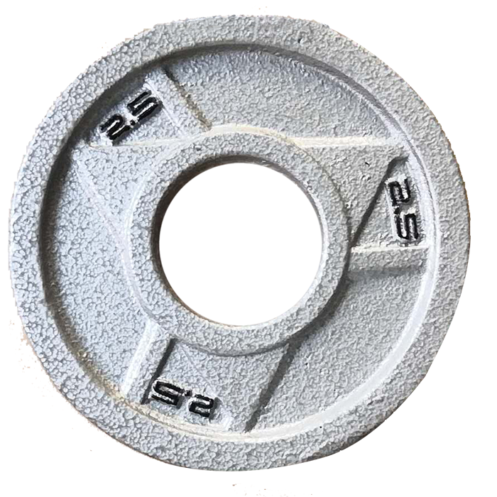 Ironman 200lb Olympic Weight Set Grey with 86 Inch Olympic Weight Bar - Image 2