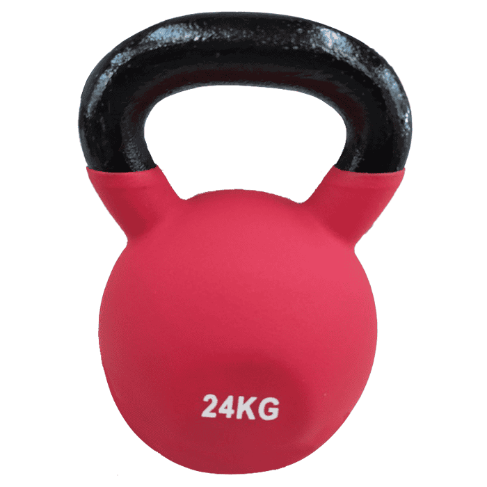 Ironman 24kg Cast Iron Coated Kettlebell - Image 2