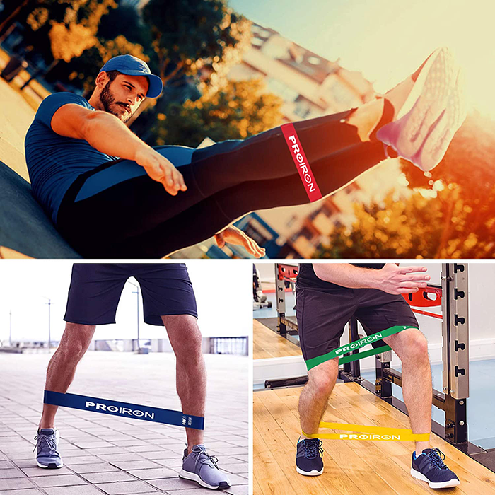 PROIRON Resistance Loop Band Set - 5 Exercise Bands