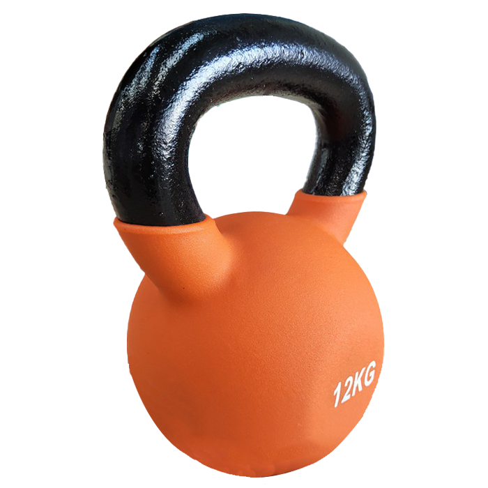 Ironman 12kg Cast Iron Coated Kettlebell
