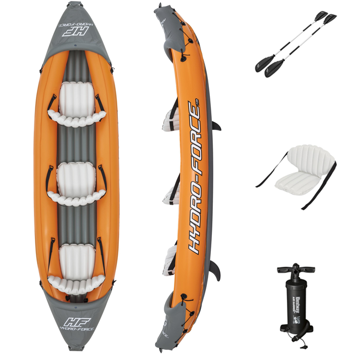 Bestway Hydro-Force Rapid X3 - 3 Person Inflatable Kayak Set