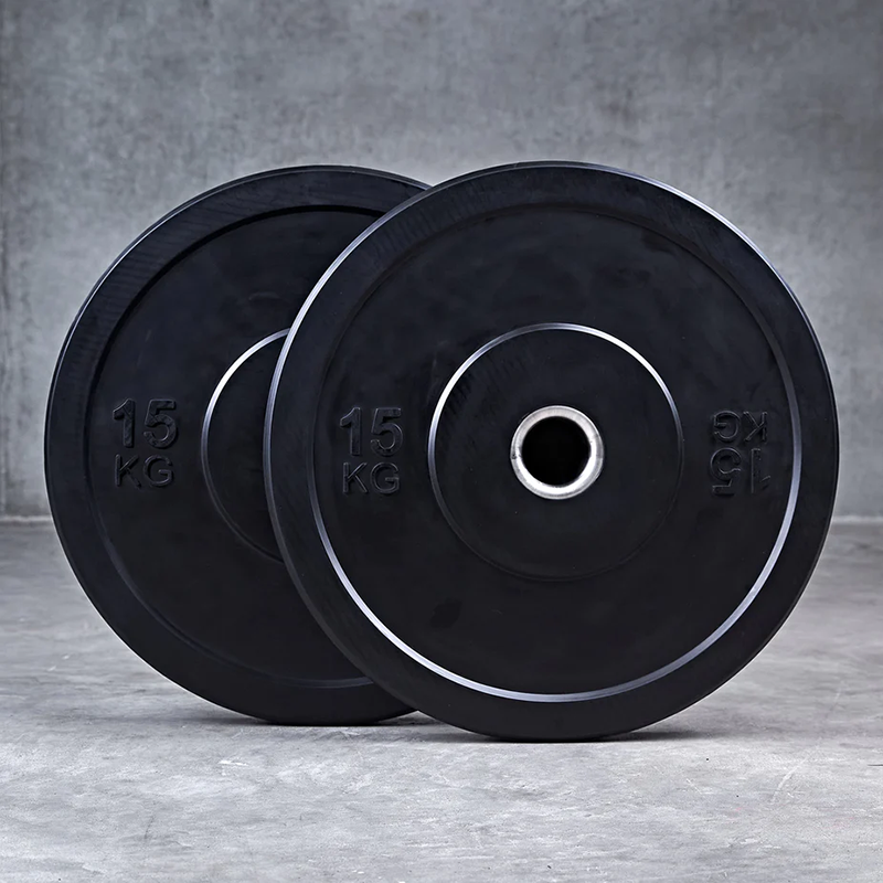 Ironman 140kg Olympic Bumper Weight Set with 86" Olympic Weight Bar