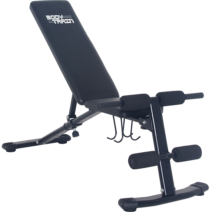 BodyTrain Power Rack & Foldable Adjustable Weight Bench Package