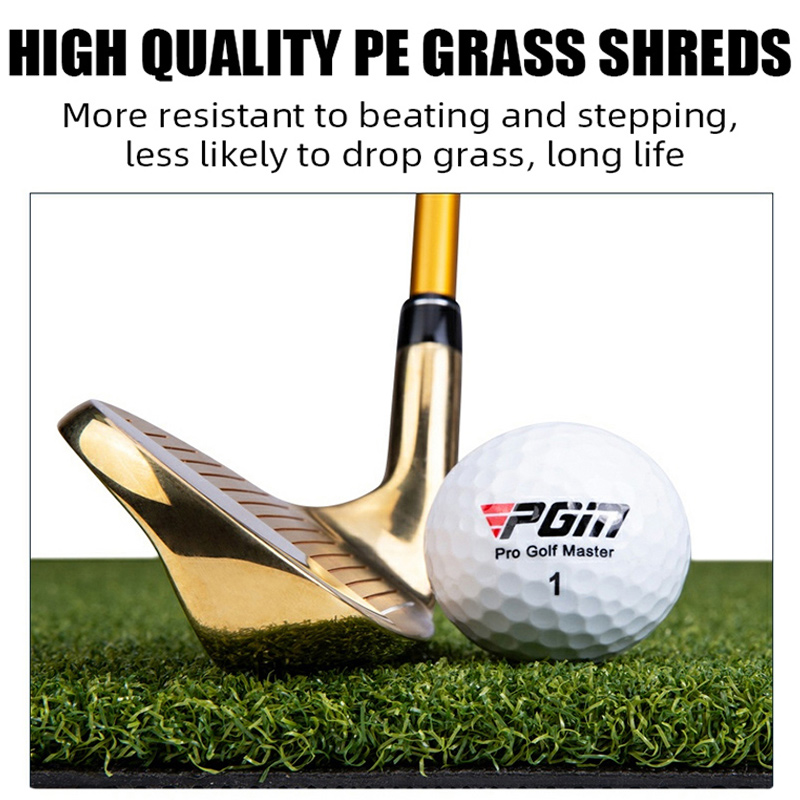 Hillman PGM 2m Heavy Duty Golf Practice Cage Deluxe Practice Mat with Tee And Ball Dispenser Package