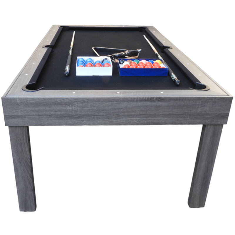 Walker & Simpson Vegas Deluxe 6ft Slate Pool Table with Dining Top
