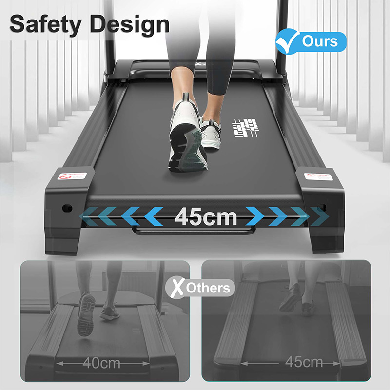 BodyTrain 7001 Motorised Folding Bluetooth Treadmill