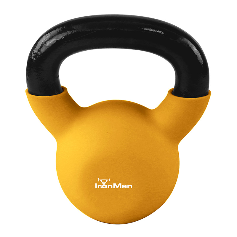 Ironman 6kg Cast Iron Coated Kettlebell