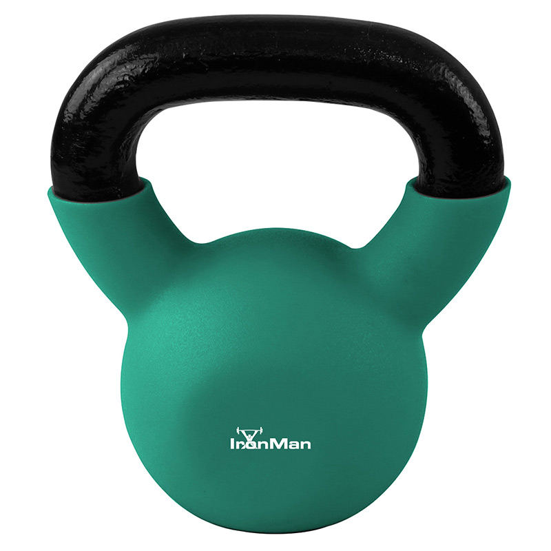Ironman Cast Iron Coated Kettlebell Set (6kg 8kg 10kg)