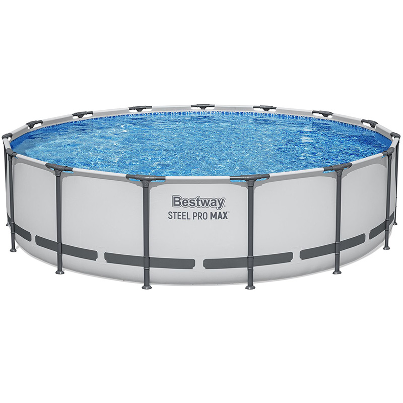 Bestway 15ft x 42inch Steel Pro Max™ Above Ground Swimming Pool With Filter Ladder & Cover