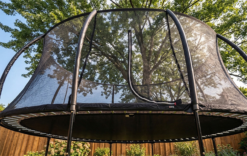 Vortex 10x15ft Oval Trampoline With Safety Enclosure