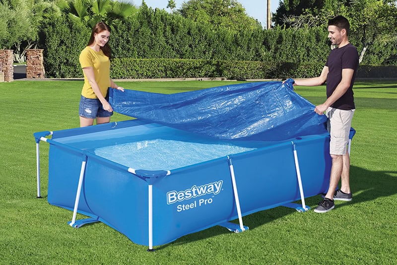 Bestway 7ft 3" x 59" (2.21m x 1.50m) Rectangle Pool Cover