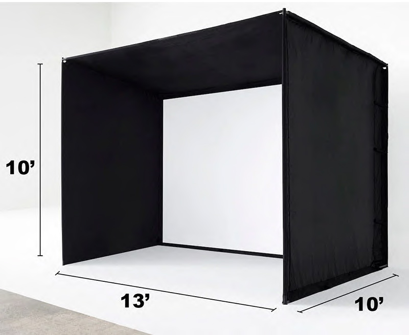 Hillman Golf Simulator Enclosure 13ft x 10ft - Image 9