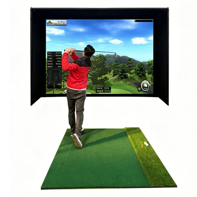 Hillman Golf Simulator Enclosure 13ft x 10ft - Image 10