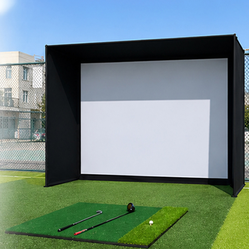 Hillman Golf Simulator Enclosure 10ft x 8ft 6inch - Image 11